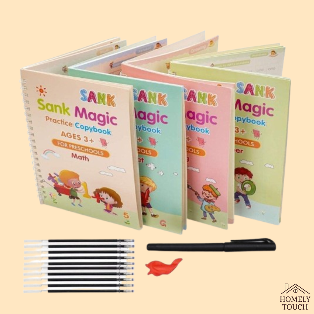 Sank Educational Books Set of 4 – Learning with Love & Values