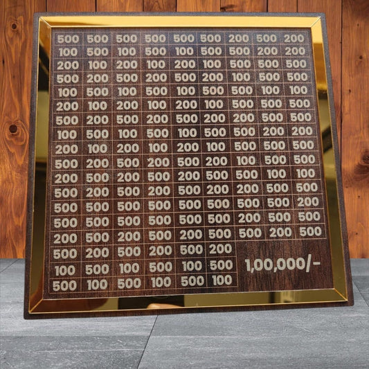 Wooden Savings Piggy Bank