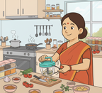 String Operated Pull Chopper – Maa Ka Quick Kitchen Helper!