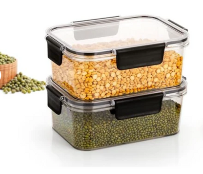 Plastic Container 300ml - Set of 2