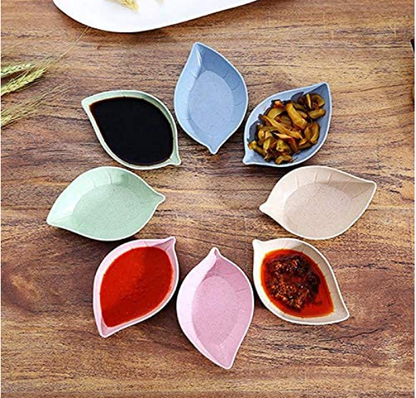 Leaf Chutney Plate - Pack of 6