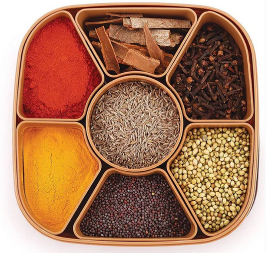 Masala Rangoli Box Dabba for keeping Spices
