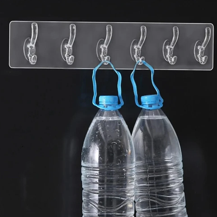 Bin Kile, Maa Ki Samajhdari – Transparent Wall Hook