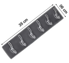 Bin Kile, Maa Ki Samajhdari – Transparent Wall Hook