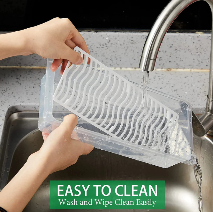 Vegetables & Fruits Freezer Storage Container (PACK OF 6PC 1500ML)