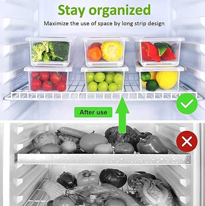 Vegetables & Fruits Freezer Storage Container (PACK OF 6PC 1500ML)