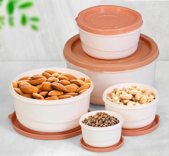 Maa Ka Magic Stack – Premium Round Storage Set of 5