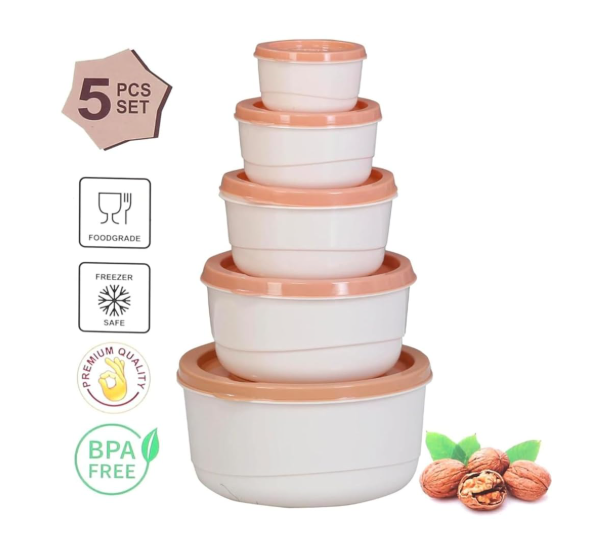 Maa Ka Magic Stack – Premium Round Storage Set of 5