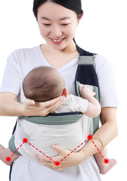 Maa Ka Pyaar: Comfortable Baby Carrier Bag – Close to Heart, Safe in Arms
