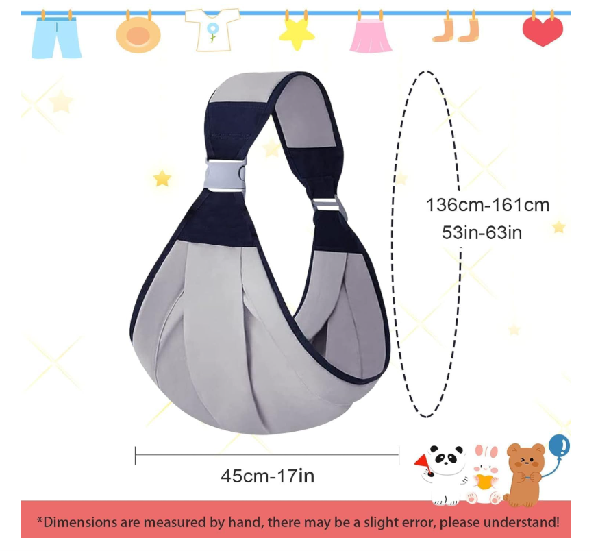 Maa Ka Pyaar: Comfortable Baby Carrier Bag – Close to Heart, Safe in Arms