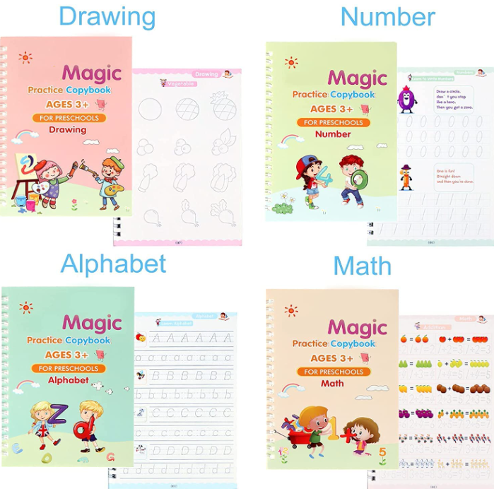 Sank Educational Books Set of 4 – Learning with Love & Values