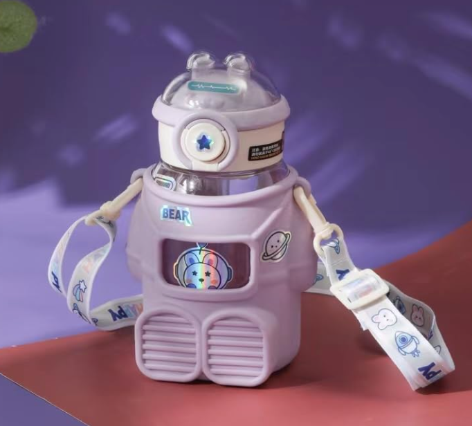 Purple Sipper Bottle