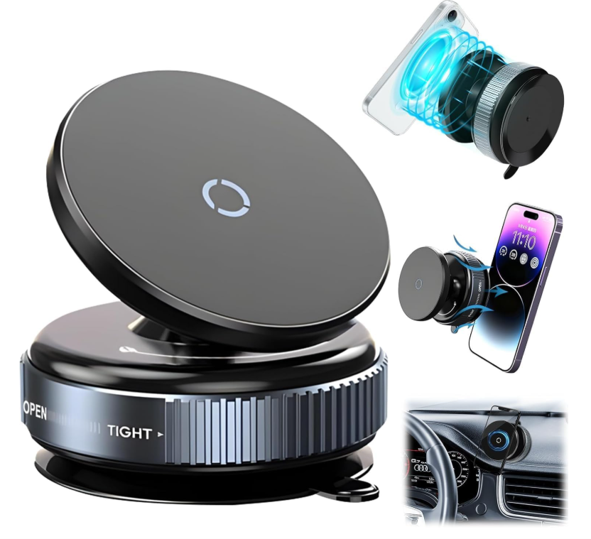 Magnetic Suction Phone Holder – Maa Ka Smart Kitchen Buddy!